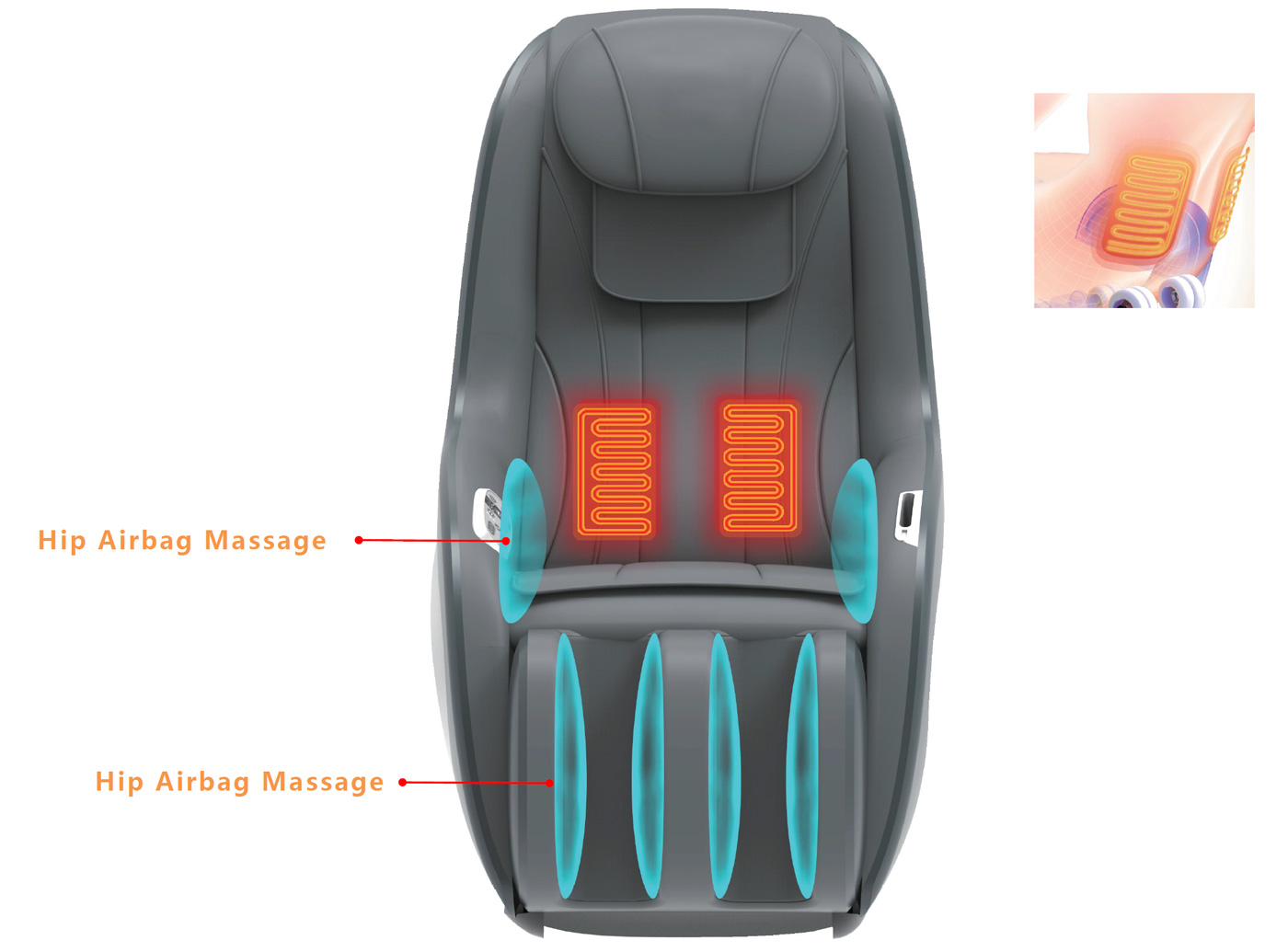 Professional Massage Chair AM-1098C